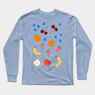 Assorted Fruit Salad Size 2 Long Sleeve T-Shirt